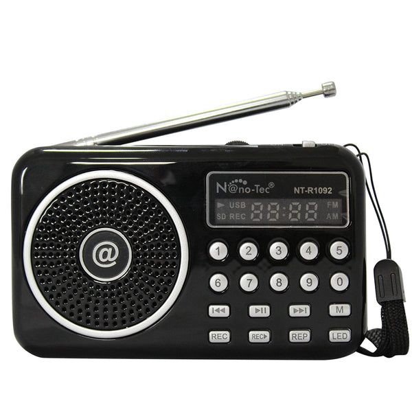 Radio Portatil Recargable Am FM - Digital