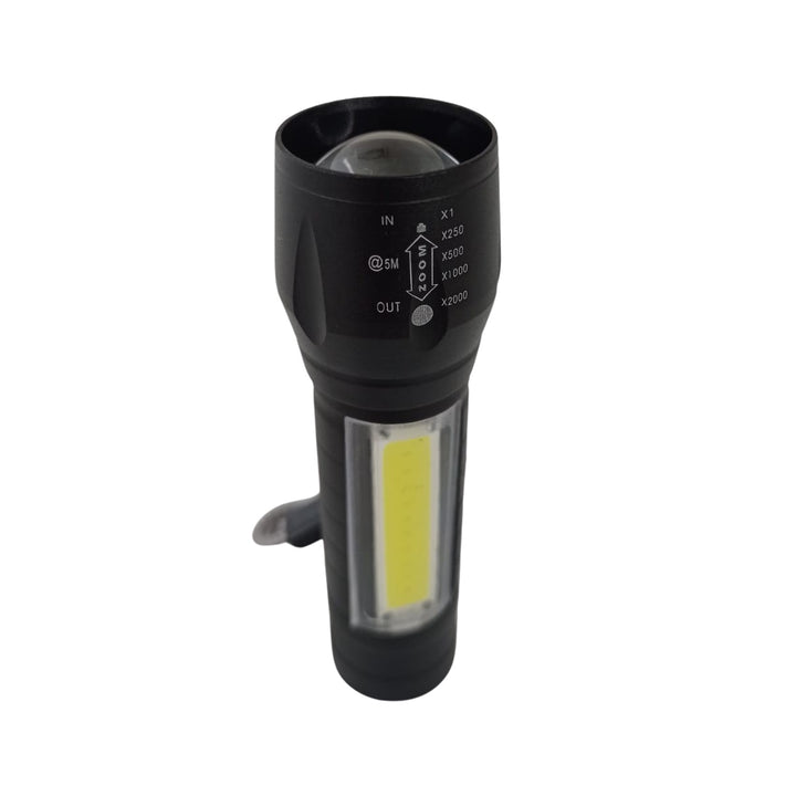 Linterna Tactica Militar Led Recargable Con Zoom