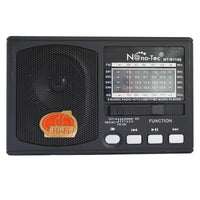 Radio Portatil 6 Bandas Analogo Con Bluetooth Y USB