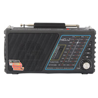 Radio Portatil 6 Bandas Analogo Con Bluetooth Y USB