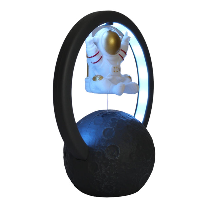 Lámpara Astronauta LED Con Altavoz Bluetooth Y Luz RGB