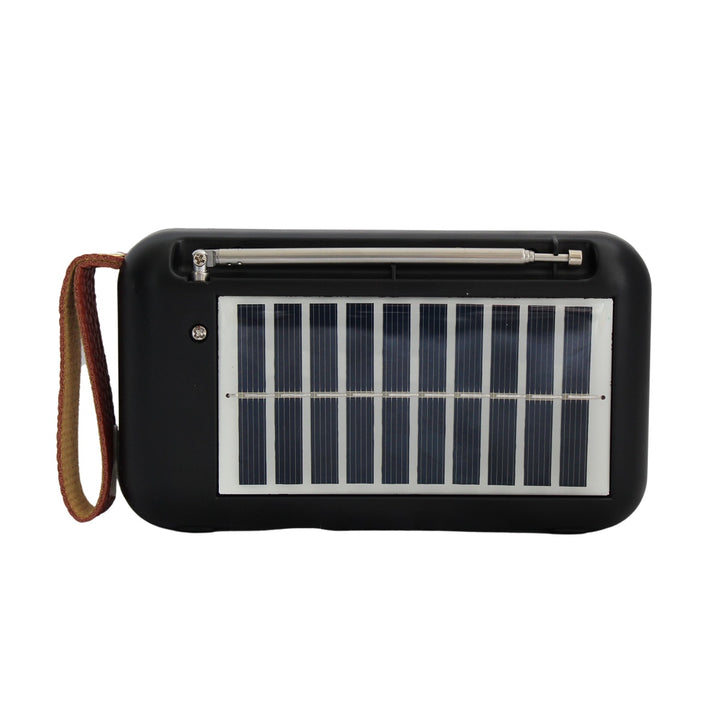 Bocina Portátil FM USB Solar Potente