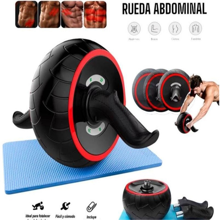 Rueda Abdominal Resistente Para Entrenar En Casa